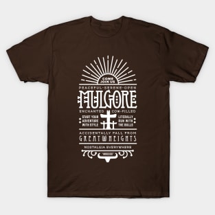 Totem Fields - ATLAS Staring Zone Tourism Travel T-Shirt